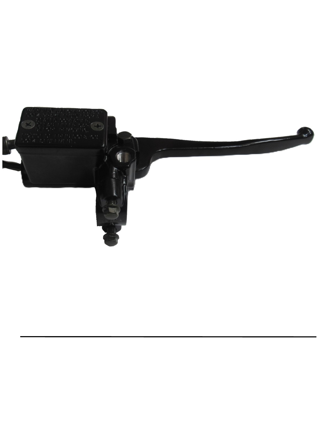 Front Brake Assembly Brake Line=34" Caliper bolts c/c=48mm Fits many Chinese scooters