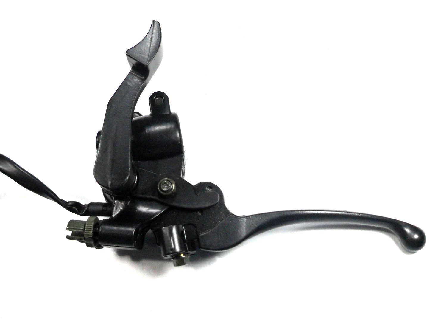 ATV Throttle ASSY Fits Most 50-250cc ATVs with Right Hande Double Front Brake Cables. - Click Image to Close