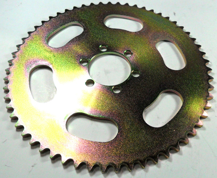 Rear Sprocket #35 59TH Fits Coleman CK100, GK80, Motovox, + other small GoKarts - Click Image to Close