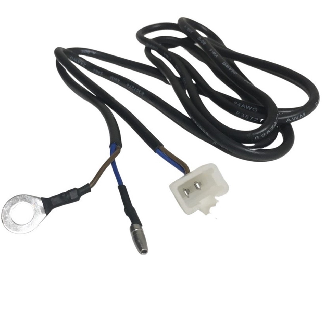 Kill Switch Fits Coleman CK100, GK80, Motovox, + other small GoKarts 2 Pin Female Jach + 2 Wires - Click Image to Close