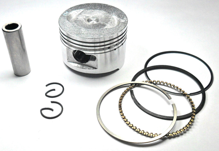 100cc (High Performance 50mm) Piston Kit. Fits GY6-50 Chinese Scooter Motors. PIN=13mm H=31 Ctr Pin To Top=17