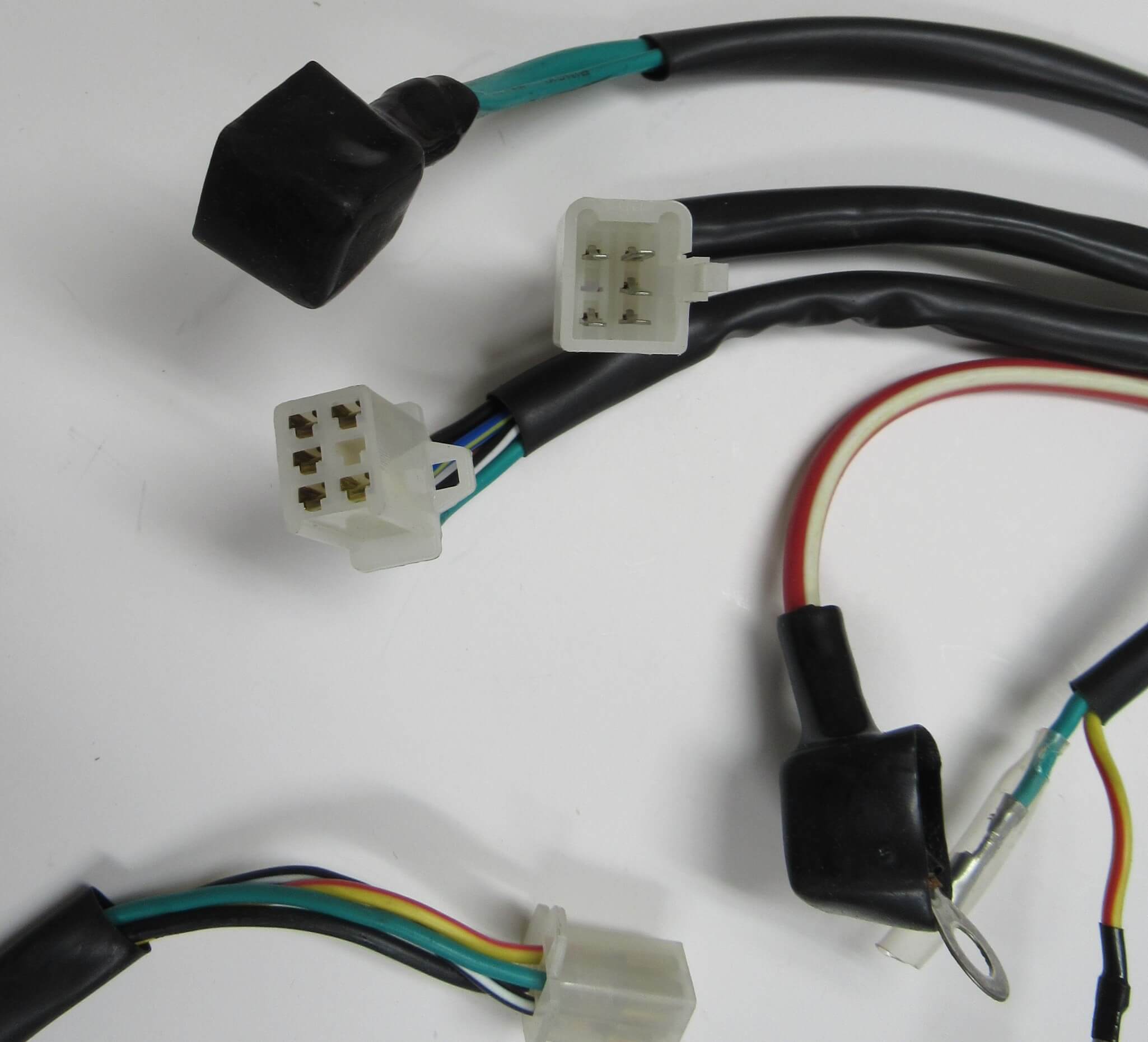 Wiring Harness Fits Tomberline and many other small 50-125cc dirt bikes. - Click Image to Close