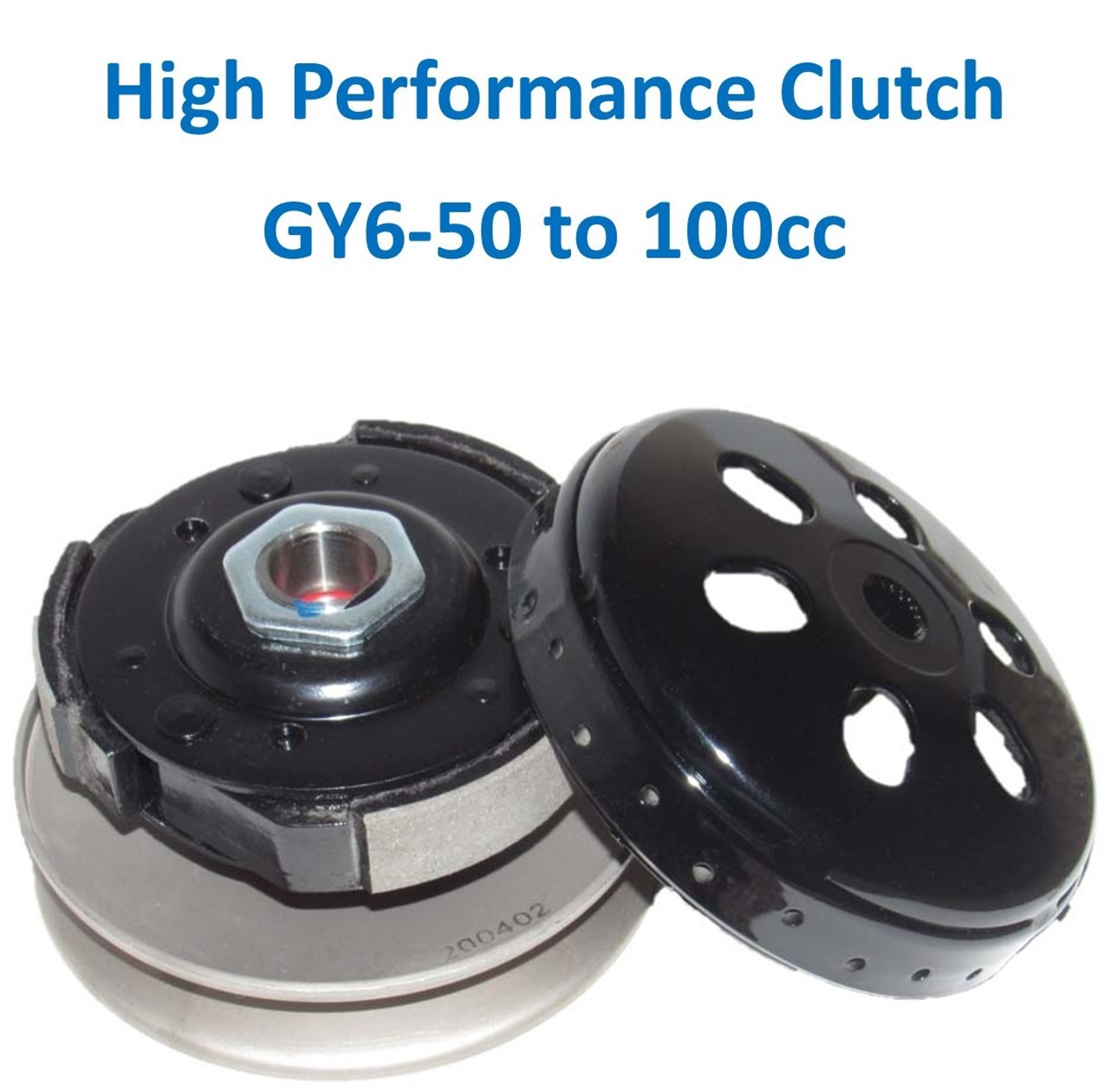 High Performance Clutch GY6-50 Fits GY6-49-100cc scooters. Great off the line performance
