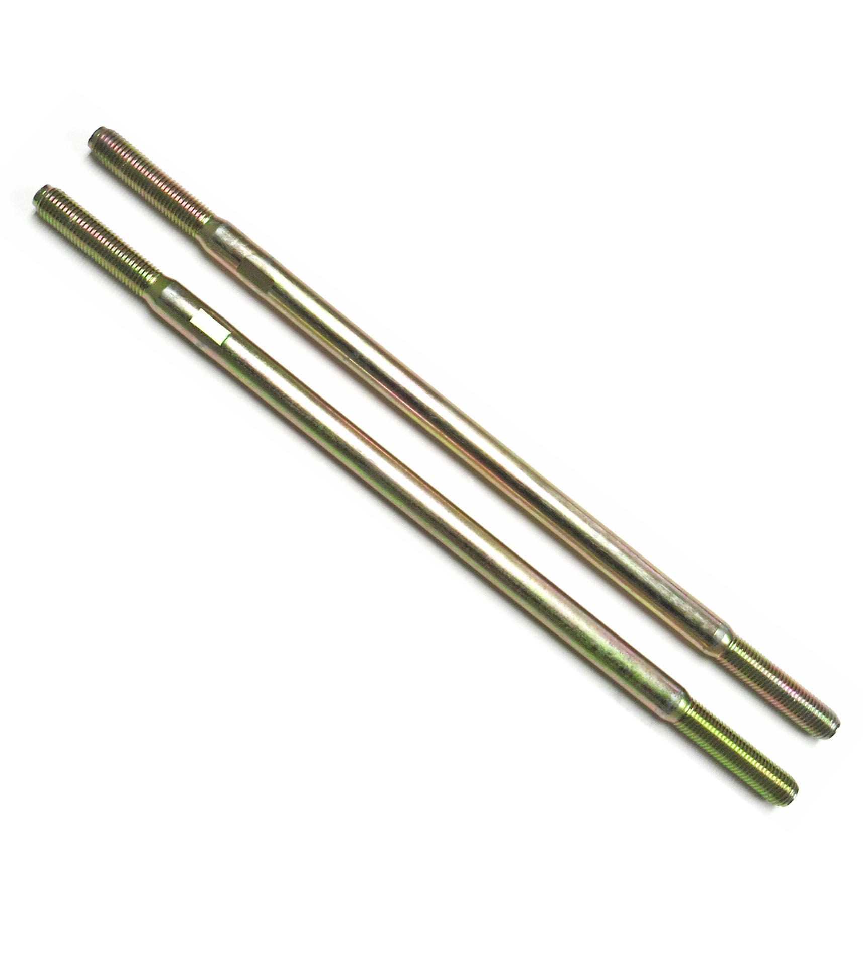 Tie Rod Set (Left Hand & Right Hand Thread) Rod Threads=10mm Thread Pitch=1.25mm Tie Rod end to end=10 7/8" (276mm) - Click Image to Close