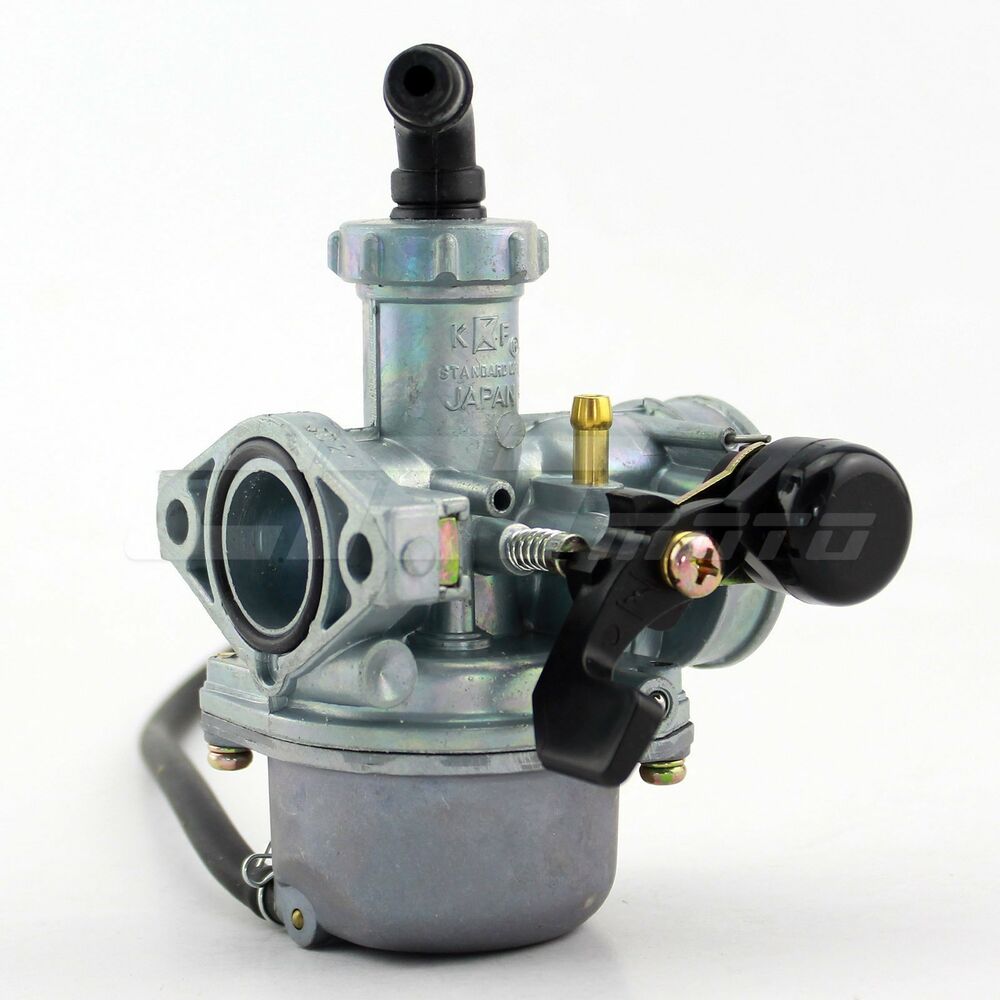 PZ22 Carburetor 90-125cc ATV, Dirtbike LH Manual Choke Intake ID=22 Air Box OD=39 Bolts c/c=48mm - Click Image to Close