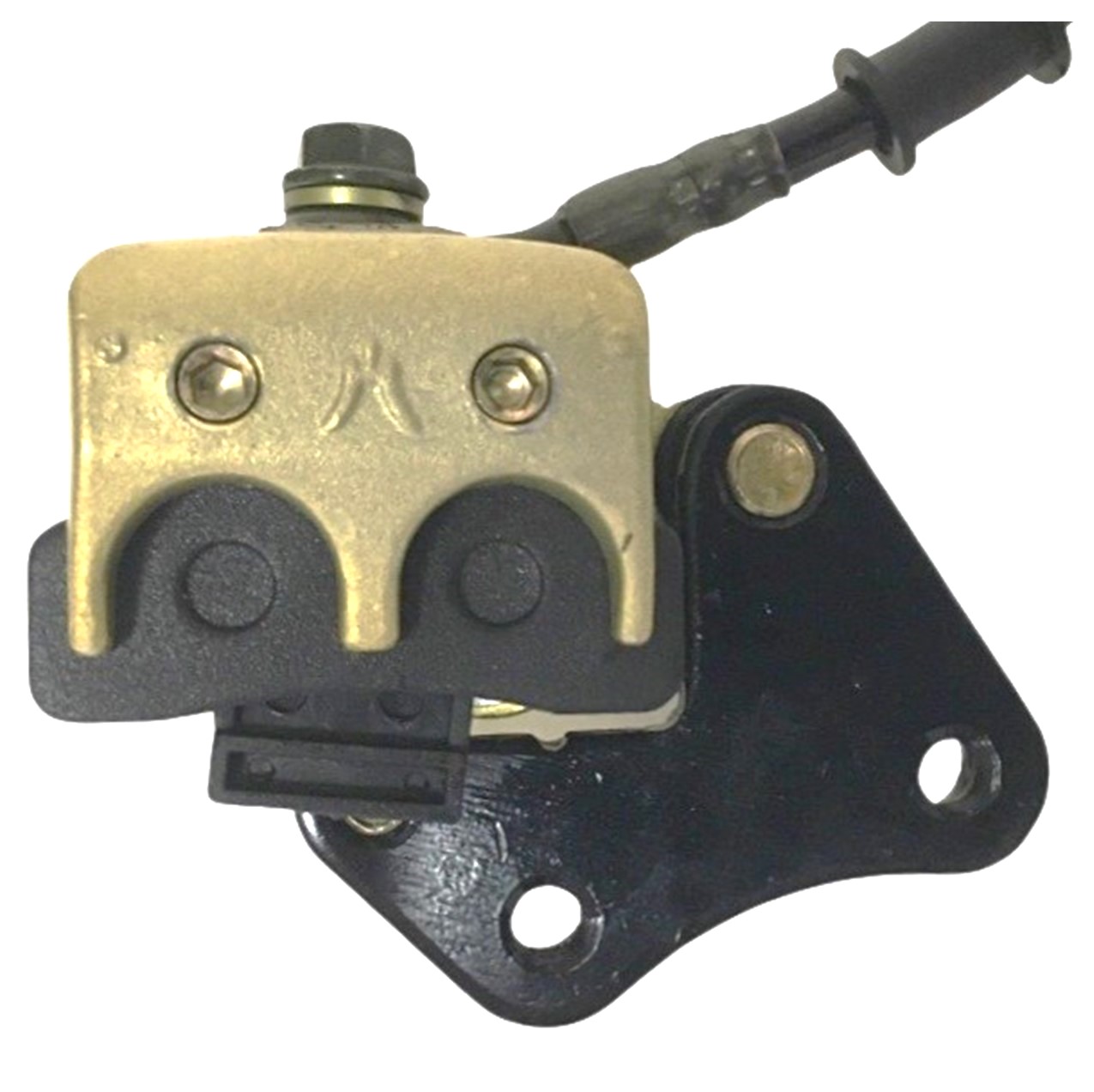 Front Brake Assembly Fits Many DirtBikes Caliper Bolts c/c=44mm, Line Length=38in
