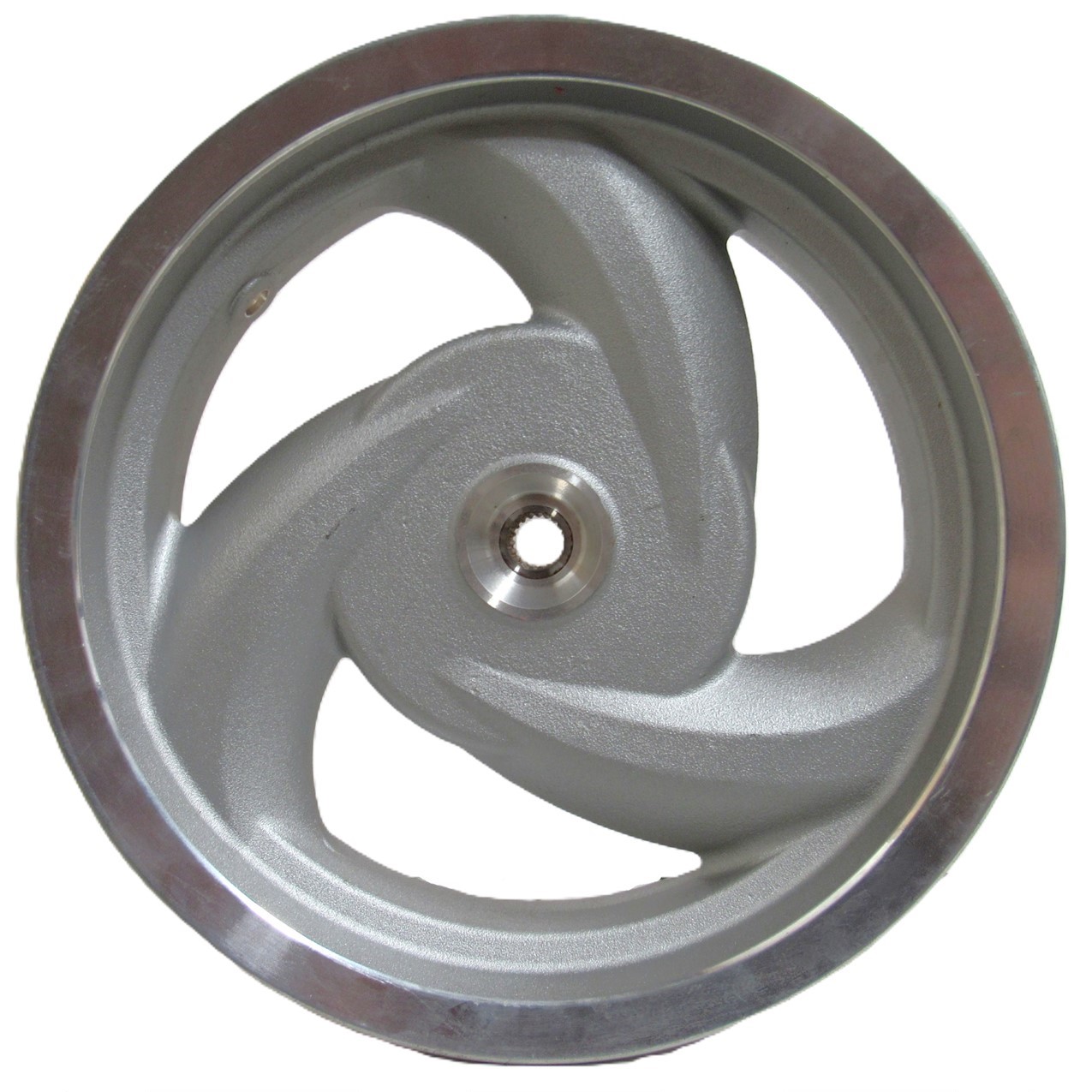 Wheel Rim (Rear) (3.0x12) Silver - Drum style