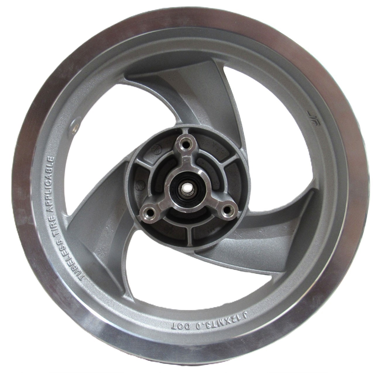 Wheel Rim (Front) (3.0x12) Silver - Disc Brake Style