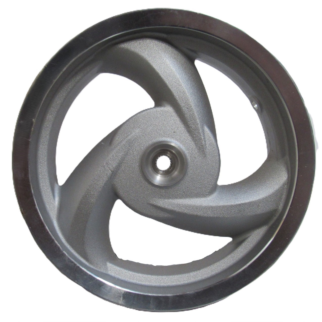 Wheel Rim (Rear) (3.0x12) Silver - Drum style