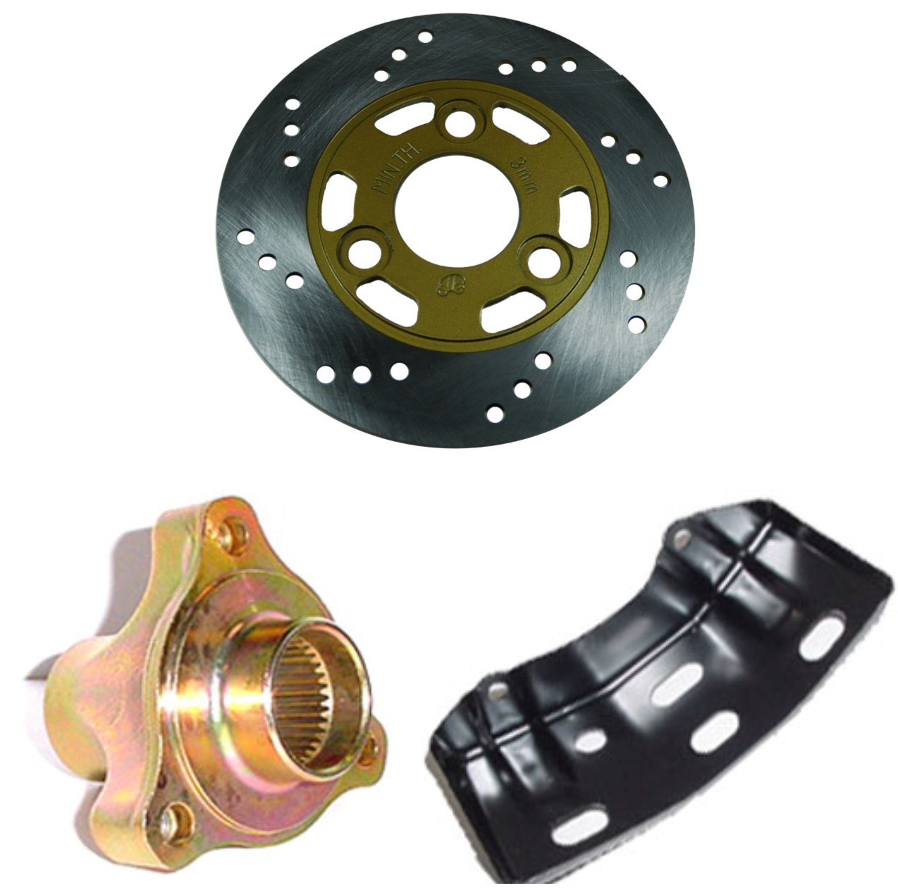 Disc Brake Rotors Rotor Mounts & Skid Plates