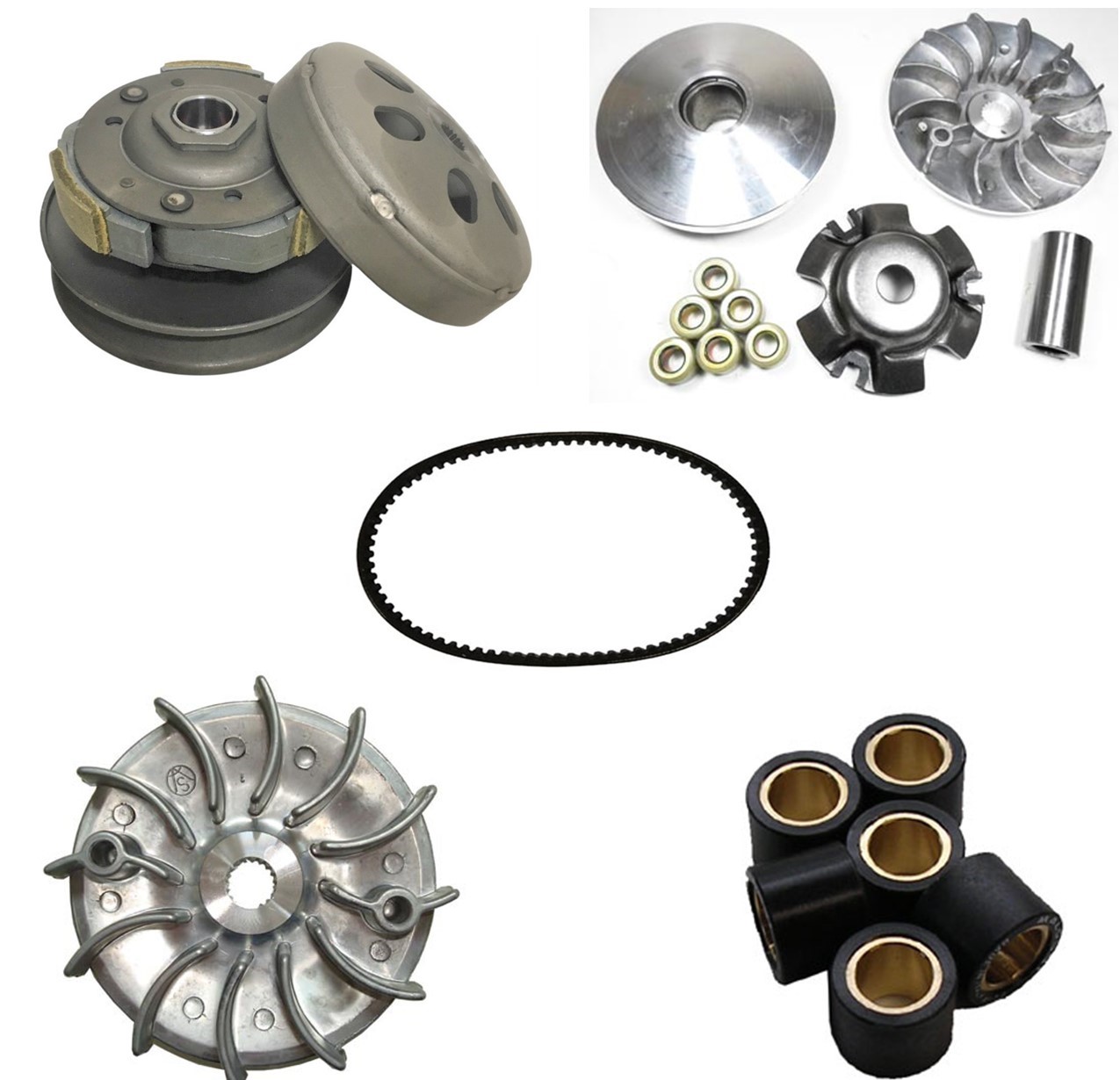 Clutch - Belt - Variator