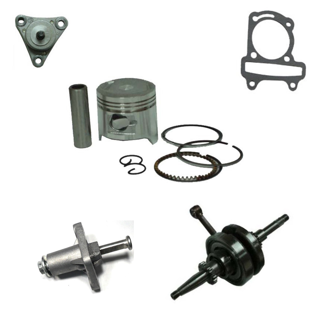 Cylinder Piston Kit - Crankshaft Oil Pump & Drive