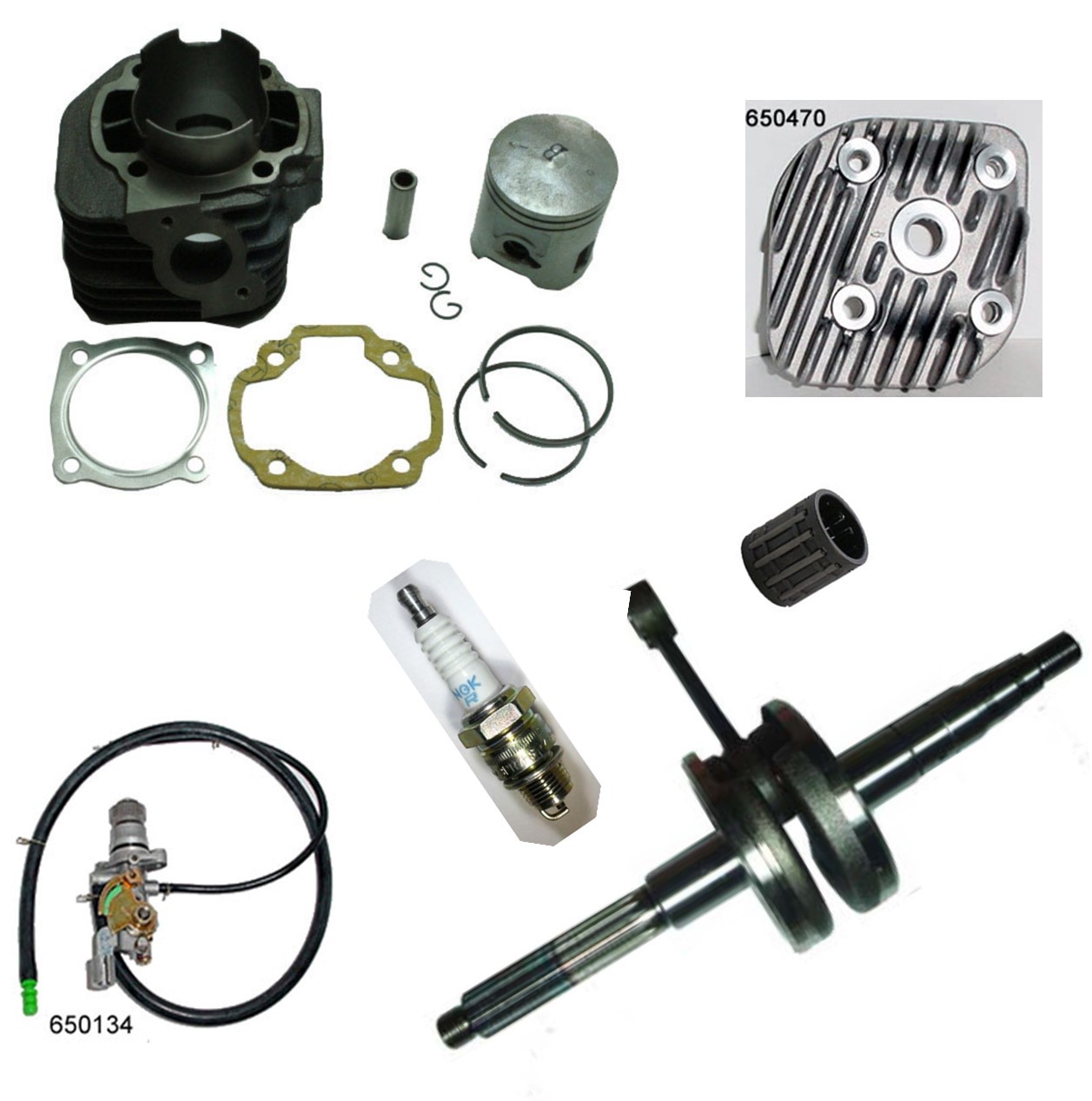 Cylinder Piston Kit - Crankshaft Oil Pump & Drive