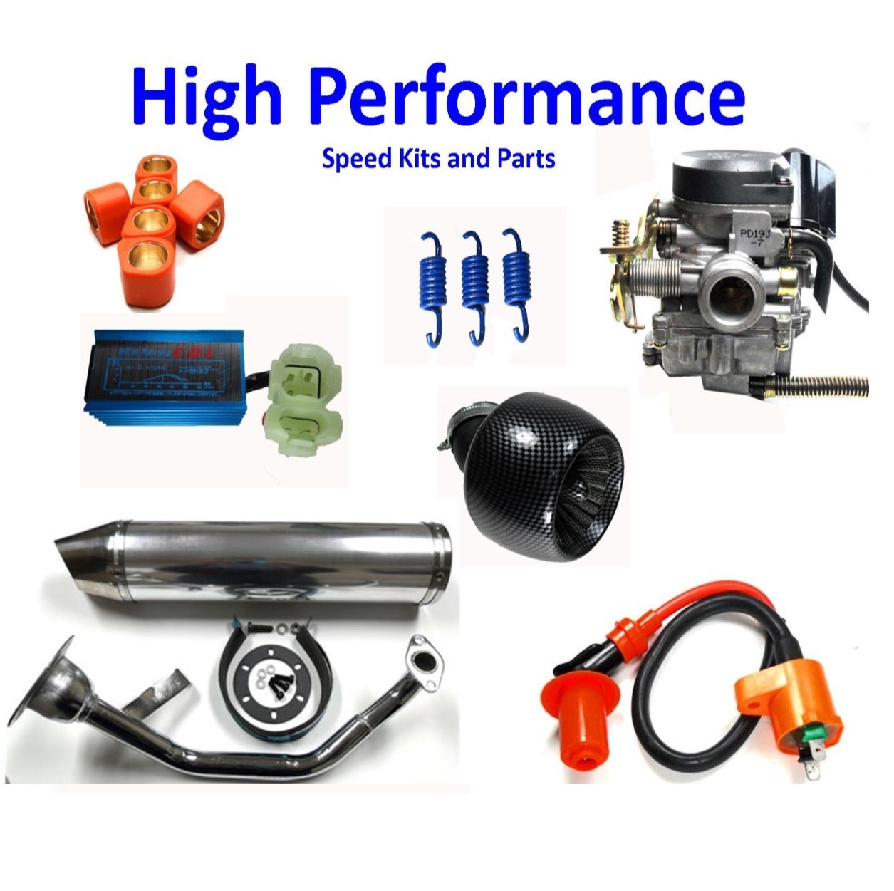 High Performance Parts GY6 125-150-180cc