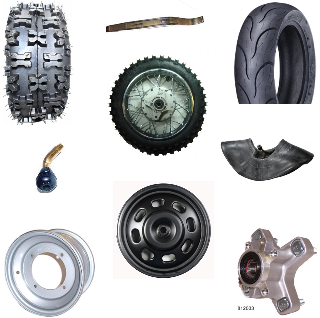 Tires, Tubes Wheels & Hubs