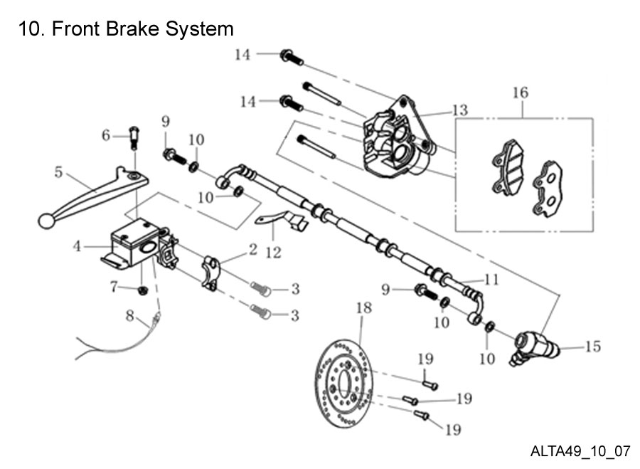  Front Brake System
