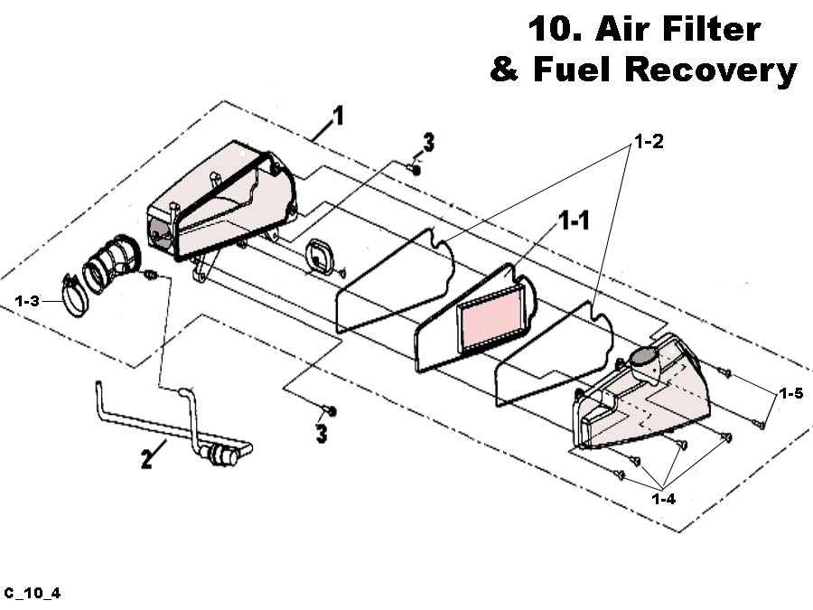  Air Filter and Fuel Recovery system