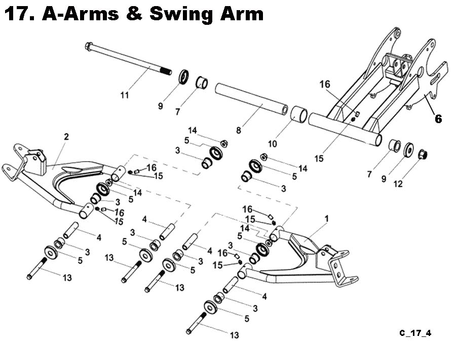  A Arms and Swing Arm