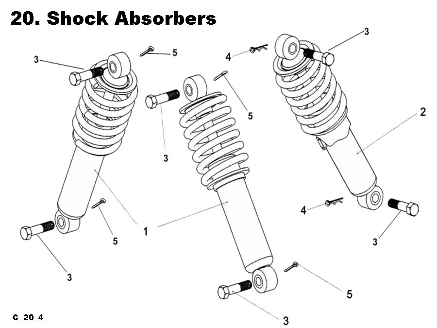 Front & Rear Shock Absorbers