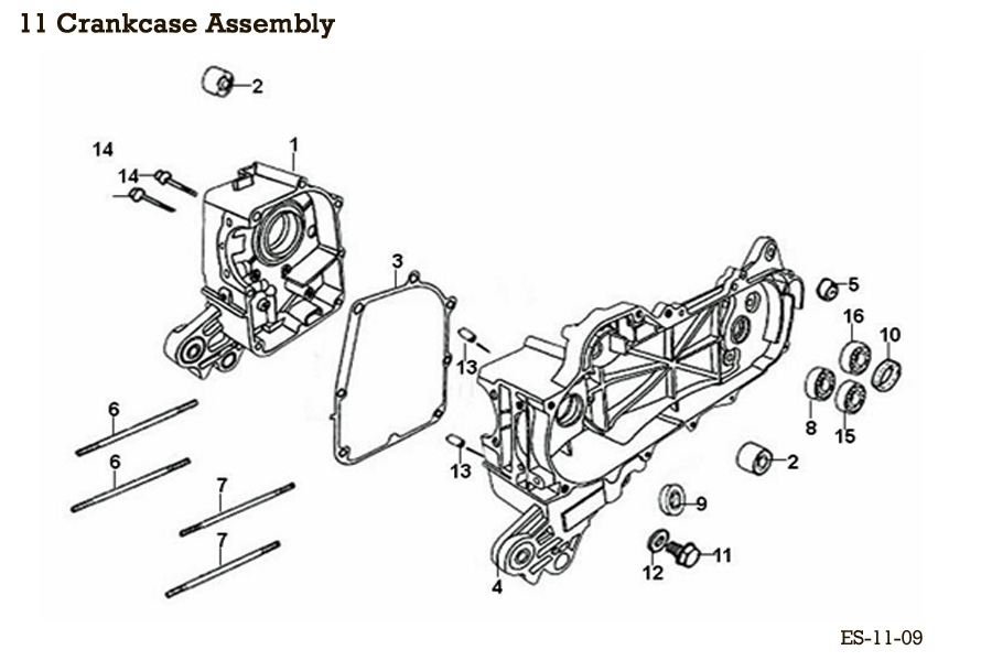  Crankcase Assembly