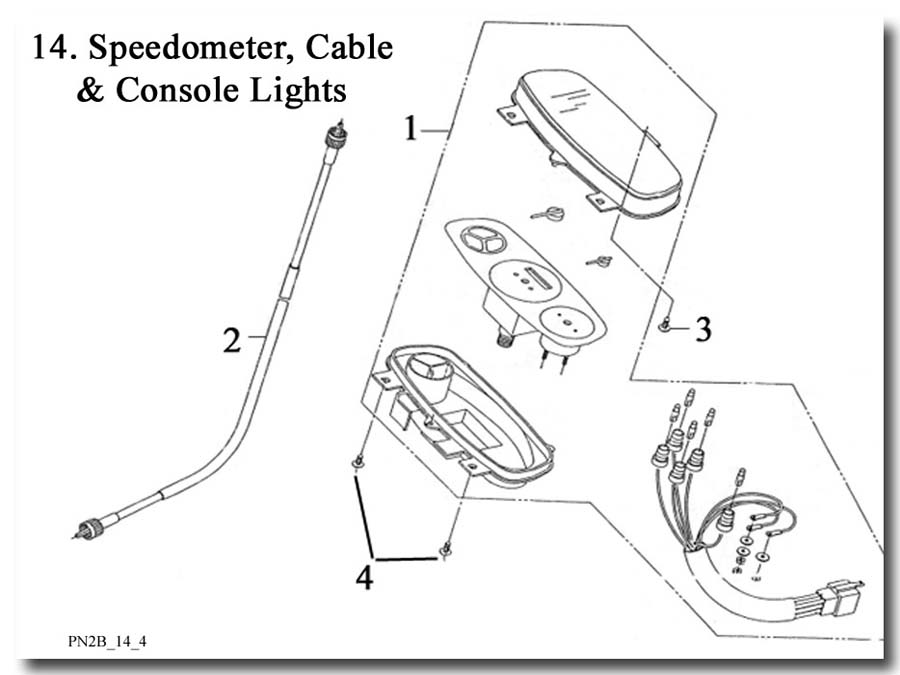 Speedometer Cable and Console Lights