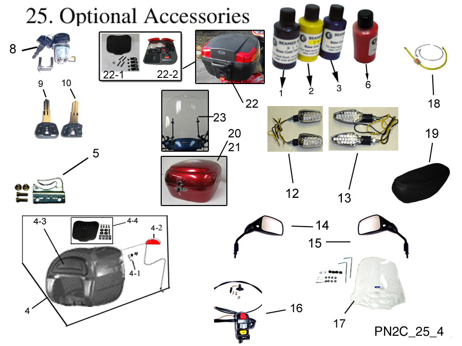  Beamer Optional Accessories