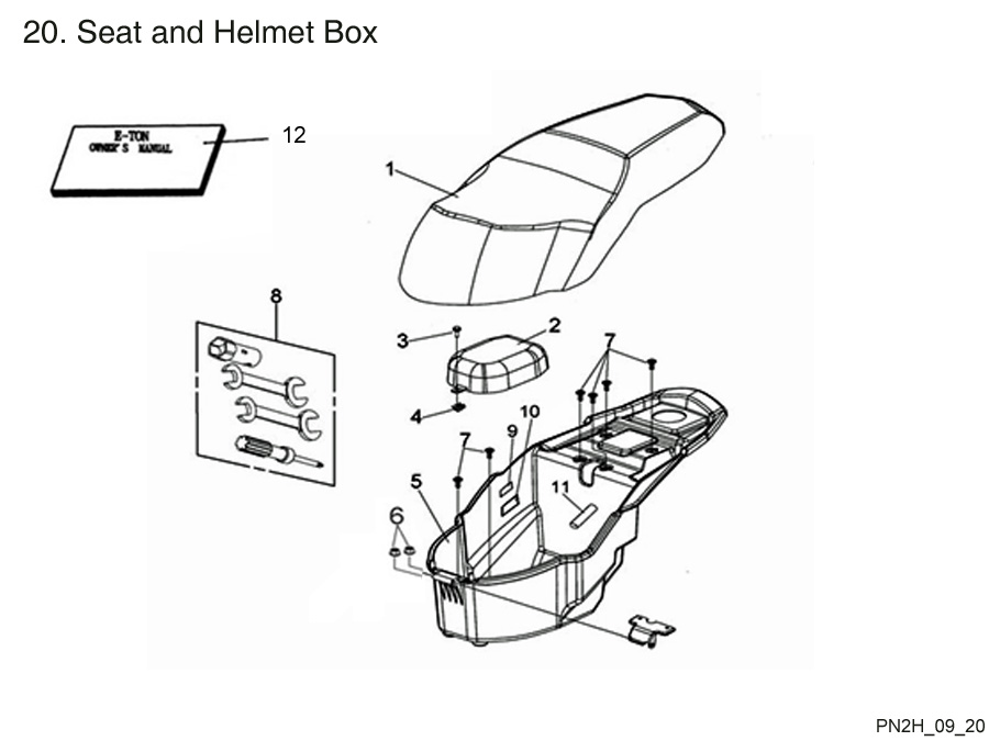 Seat and Helmet Box