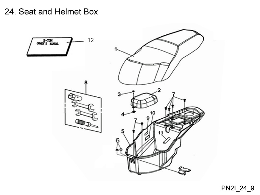 Seat and Helmet Box