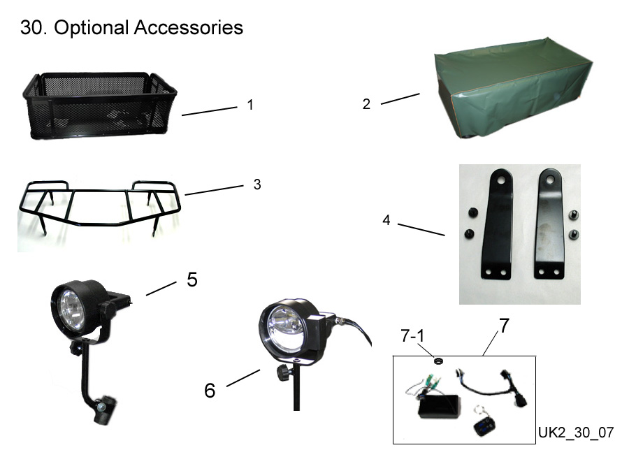  Optional Accessories